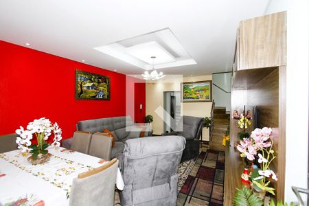 Sala de casa à venda com 3 quartos, 100m² em Havaí, Belo Horizonte