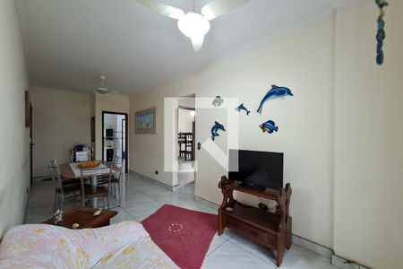 Sala de apartamento para alugar com 2 quartos, 67m² em Vila Assuncao, Praia Grande
