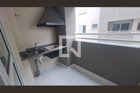 Varanda Sala/Cozinha de apartamento para alugar com 2 quartos, 62m² em Vila Urupes, Suzano