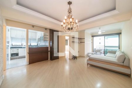 Sala de apartamento para alugar com 2 quartos, 77m² em Brooklin, São Paulo