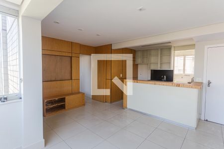 Sala de apartamento à venda com 2 quartos, 75m² em Funcionários, Belo Horizonte