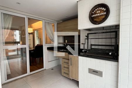 Varanda da Sala de apartamento para alugar com 2 quartos, 105m² em Gonzaga, Santos