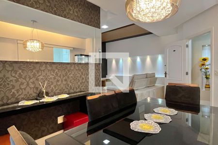 Sala de apartamento para alugar com 2 quartos, 105m² em Gonzaga, Santos