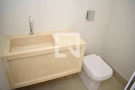 Lavabo de casa de condomínio para alugar com 5 quartos, 550m² em Bonfim Paulista, Ribeirão Preto
