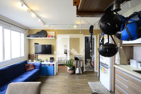 Sala de apartamento para alugar com 1 quarto, 32m² em Cambuci, São Paulo