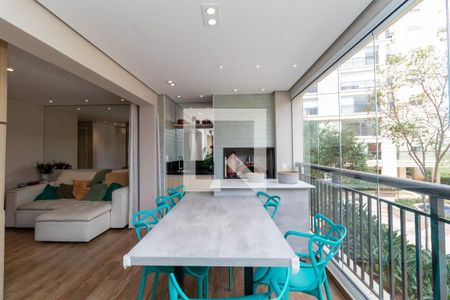 Varanda de apartamento à venda com 3 quartos, 128m² em Lapa, São Paulo
