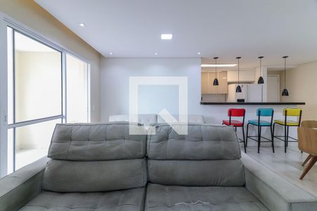 Sala de apartamento para alugar com 3 quartos, 98m² em Vila Polopoli, São Paulo