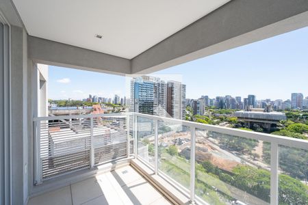 Varanda de apartamento à venda com 1 quarto, 41m² em Indianópolis, São Paulo