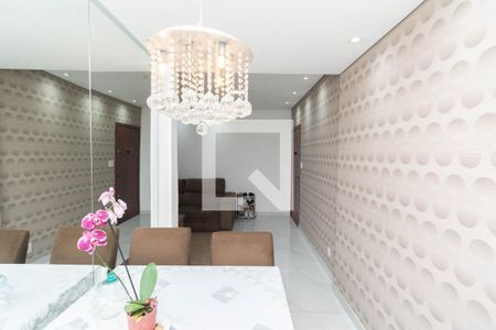 Sala de TV e Jantar de apartamento à venda com 2 quartos, 57m² em Bandeirantes, Contagem