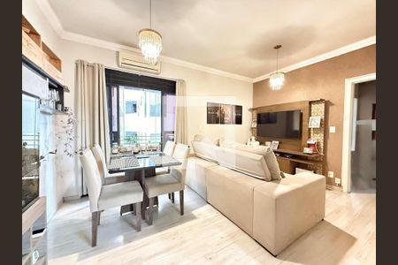 Sala de apartamento à venda com 3 quartos, 85m² em Estoril, Belo Horizonte