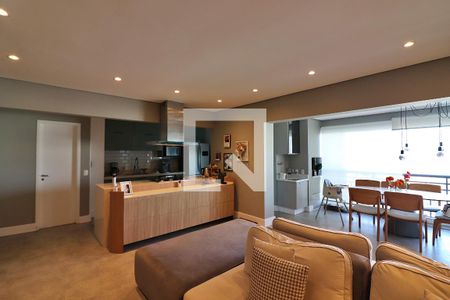 Sala de apartamento à venda com 3 quartos, 116m² em Baeta Neves, São Bernardo do Campo