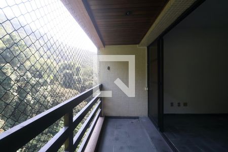 Varanda de apartamento para alugar com 3 quartos, 110m² em Barra Funda, Guarujá