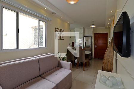 Sala de apartamento à venda com 2 quartos, 48m² em Utinga, Santo André