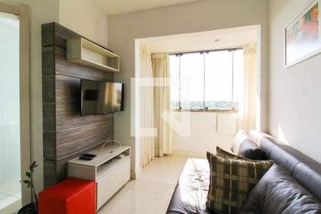 Sala de apartamento à venda com 1 quarto, 46m² em Nossa Senhora das Gracas, Canoas