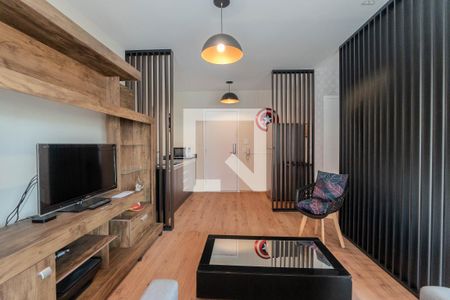 Sala de kitnet/studio para alugar com 1 quarto, 41m² em Bela Vista, São Paulo
