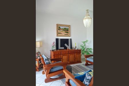 Sala de apartamento para alugar com 3 quartos, 110m² em Aviação, Praia Grande