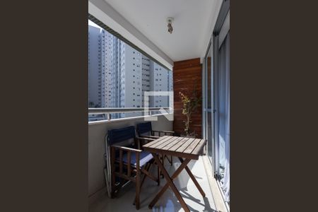 Varanda da Sala de apartamento à venda com 2 quartos, 69m² em Vila da Serra, Nova Lima