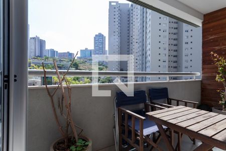 Varanda da Sala de apartamento à venda com 2 quartos, 69m² em Vila da Serra, Nova Lima