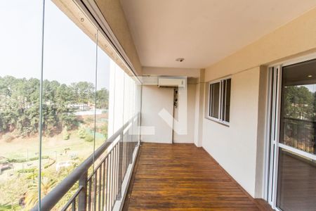 Varanda gourmet de apartamento para alugar com 2 quartos, 110m² em Alphaville, Santana de Parnaíba