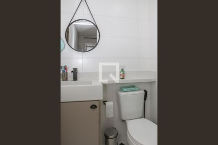 Banheiro da Suítte de apartamento para alugar com 1 quarto, 28m² em Vila Romana, São Paulo