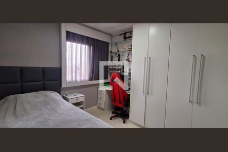Suíte 1 de apartamento à venda com 2 quartos, 130m² em Vila Caminho do Mar, São Bernardo do Campo