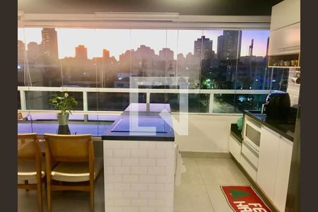 Cozinha de apartamento à venda com 1 quarto, 41m² em Vila Dom Pedro I, São Paulo