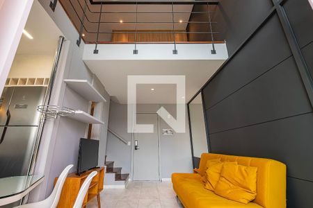 Sala/Cozinha de apartamento à venda com 1 quarto, 45m² em Paraíso, São Paulo