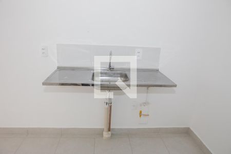 Sala e Cozinha de apartamento para alugar com 1 quarto, 29m² em Bom Retiro, São Paulo