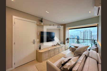 Sala de apartamento para alugar com 1 quarto, 31m² em Jardim das Acacias, São Paulo