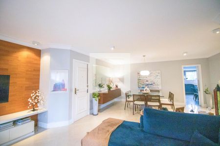 Sala de apartamento à venda com 3 quartos, 169m² em Brooklin, São Paulo