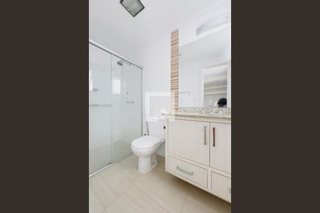 Banheiro da Suite de apartamento para alugar com 4 quartos, 133m² em Parque Residencial Aquarius, São José dos Campos
