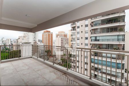 Varanda do Studio de kitnet/studio para alugar com 1 quarto, 58m² em Perdizes, São Paulo