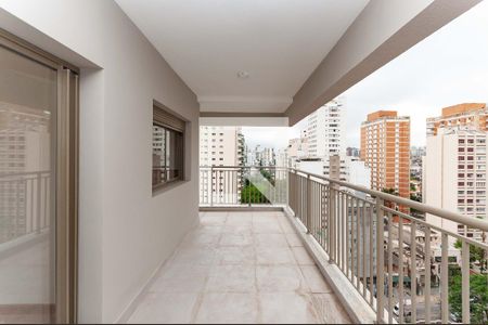 Varanda do Studio de kitnet/studio para alugar com 1 quarto, 58m² em Perdizes, São Paulo