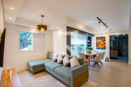 Sala de apartamento à venda com 2 quartos, 84m² em Jardim, Santo André