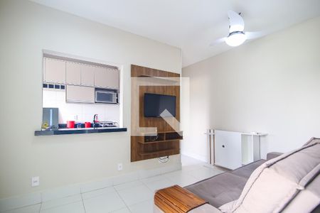 Sala de apartamento para alugar com 3 quartos, 68m² em Jardim Santiago, Indaiatuba