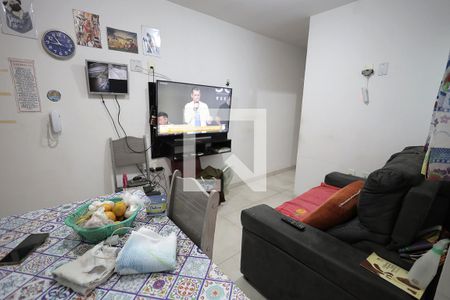Sala de apartamento à venda com 2 quartos, 52m² em Jardim Ana Maria, Santo André