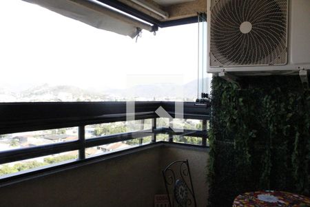 Varanda da Sala de apartamento à venda com 3 quartos, 150m² em Taquara, Rio de Janeiro