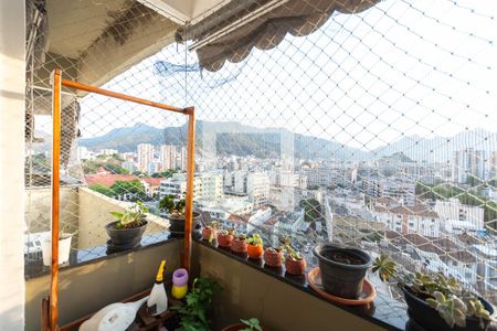 Varanda da Sala de apartamento à venda com 2 quartos, 60m² em Praça da Bandeira, Rio de Janeiro