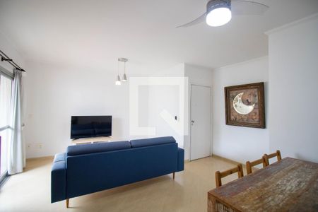 Sala de apartamento para alugar com 2 quartos, 81m² em Chácara Santo Antônio (zona Sul), São Paulo