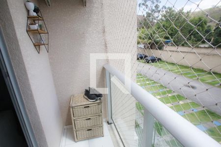 Varanda de apartamento à venda com 2 quartos, 51m² em Taquara, Rio de Janeiro