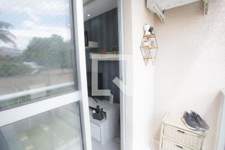 Varanda de apartamento à venda com 2 quartos, 51m² em Taquara, Rio de Janeiro