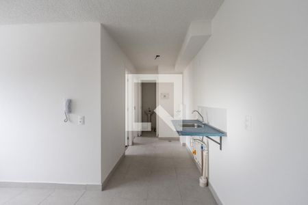 Sala de apartamento para alugar com 2 quartos, 34m² em Parque Industrial Tomas Edson, São Paulo