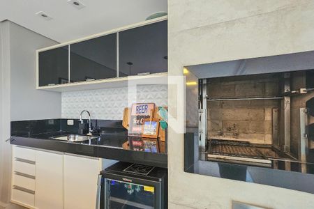 Varanda da Sala de apartamento para alugar com 3 quartos, 134m² em Vila Luis Antonio, Guarujá