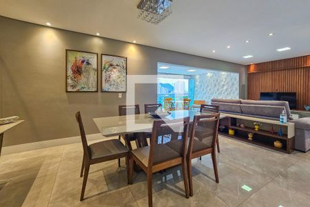 Sala de apartamento para alugar com 3 quartos, 134m² em Vila Luis Antonio, Guarujá