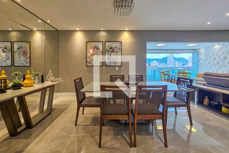 Sala de apartamento para alugar com 3 quartos, 134m² em Vila Luis Antonio, Guarujá
