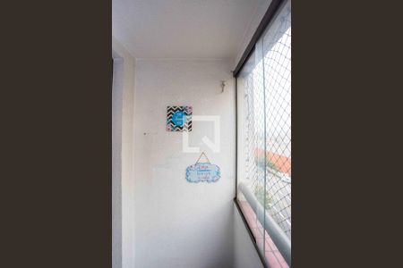 Varanda da Sala de apartamento à venda com 3 quartos, 67m² em Jardim Melo, Diadema