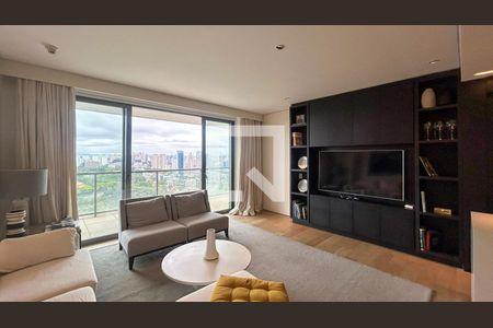 Sala de apartamento para alugar com 1 quarto, 98m² em Vila Gertrudes, São Paulo