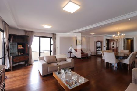Sala de apartamento à venda com 4 quartos, 210m² em Jardim Bela Vista, Santo André