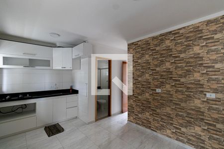 Sala/Cozinha de apartamento para alugar com 1 quarto, 39m² em Vila Ré, São Paulo