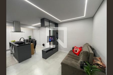 Sala/Cozinha de apartamento à venda com 2 quartos, 55m² em São Pedro, Osasco